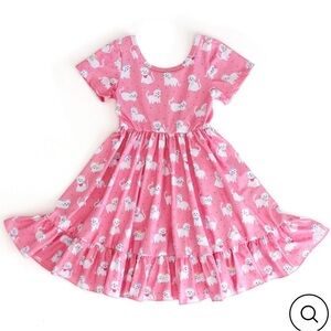 Girlhood Pink Cat Charm Dress NIB | Size 6
